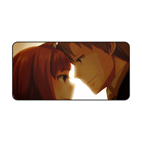 Spice And Wolf Mouse Pad (Desk Mat)