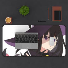 Load image into Gallery viewer, Lycoris Recoil Takina Inoue Mouse Pad (Desk Mat) With Laptop
