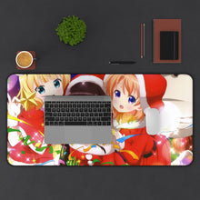 Load image into Gallery viewer, Is The Order A Rabbit? Mouse Pad (Desk Mat) With Laptop
