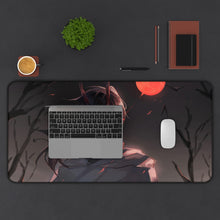 Load image into Gallery viewer, Nacht Black Clover Mouse Pad (Desk Mat) With Laptop
