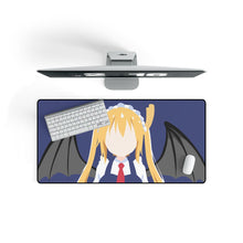 Load image into Gallery viewer, Kobayashi's Dragon Maid Minimalist Mouse Pad (Desk Mat) On Desk
