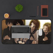 Load image into Gallery viewer, Hyuoka main members Mouse Pad (Desk Mat) With Laptop
