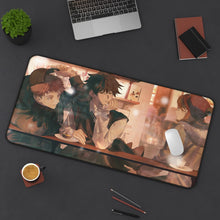 Load image into Gallery viewer, Jujutsu Kaisen Megumi Fushiguro, Nobara Kugisaki Mouse Pad (Desk Mat) On Desk
