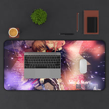 Load image into Gallery viewer, Guilty Crown Inori Yuzuriha Mouse Pad (Desk Mat) With Laptop
