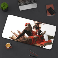 Load image into Gallery viewer, Alisa Illinichina Amiella Render Mouse Pad (Desk Mat) On Desk
