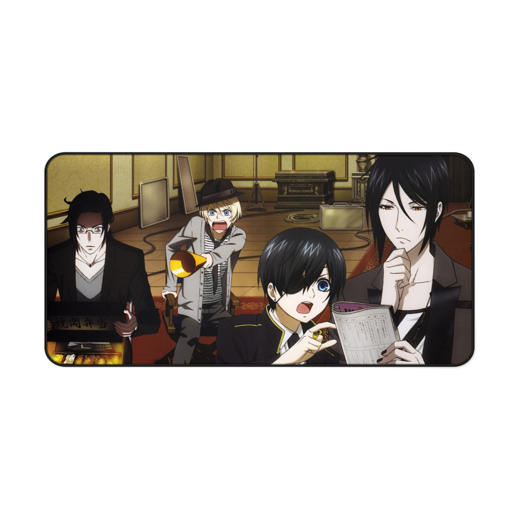 Black Butler Mouse Pad (Desk Mat)