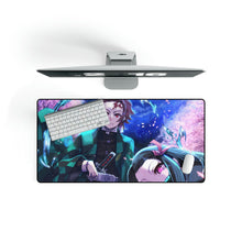 Load image into Gallery viewer, Tanjiro, Nezuko, Kimetsu no Yaiba, Mouse Pad (Desk Mat)
