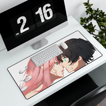 Load image into Gallery viewer, Darling in the FranXX Mouse Pad (Desk Mat) With Laptop
