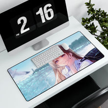 Load image into Gallery viewer, Anime Girl Mouse Pad (Desk Mat) With Laptop
