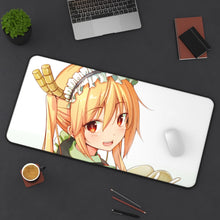 Load image into Gallery viewer, Miss Kobayashi&#39;s Dragon Maid Kobayashi San Chi No Maid Dragon, Tohru Mouse Pad (Desk Mat) On Desk
