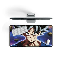 Load image into Gallery viewer, Son Gokû Ultra Instinct Mouse Pad (Desk Mat) On Desk
