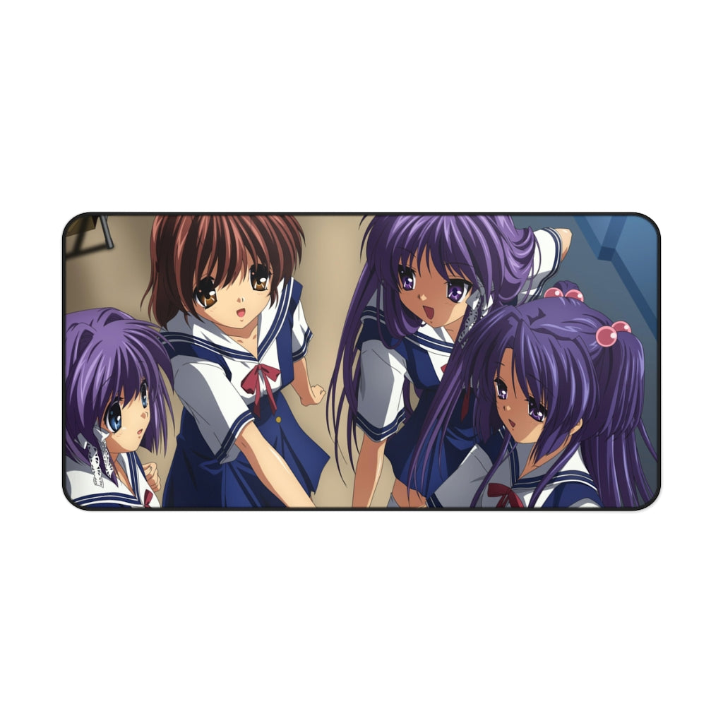 Clannad Nagisa Furukawa, Kyou Fujibayashi, Kotomi Ichinose, Ryou Fujibayashi Mouse Pad (Desk Mat)