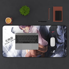 Load image into Gallery viewer, Monogatari (Series) Mouse Pad (Desk Mat) With Laptop
