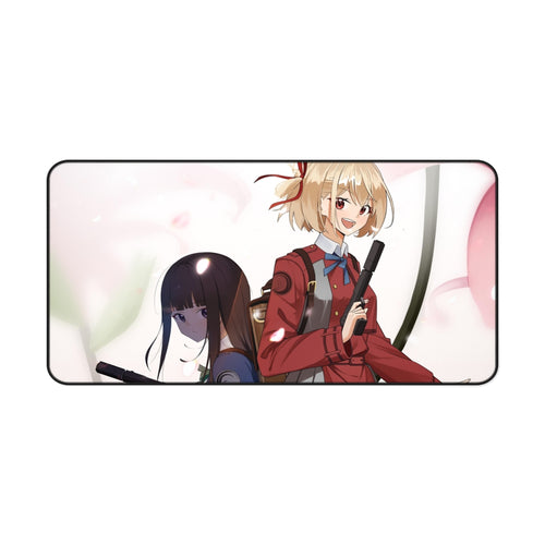 Lycoris Recoil Takina Inoue, Chisato Nishikigi Mouse Pad (Desk Mat)
