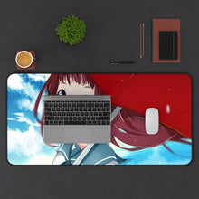 Load image into Gallery viewer, Nagi No Asukara Mouse Pad (Desk Mat) With Laptop
