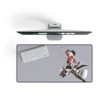 Load image into Gallery viewer, Anime Attack On Titan Mouse Pad (Desk Mat) On Desk
