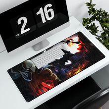 Load image into Gallery viewer, Anime One-Punch Man Mouse Pad (Desk Mat) With Laptop
