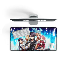 Load image into Gallery viewer, Sword Art Online Asuna Yuuki, Yui Mouse Pad (Desk Mat) On Desk
