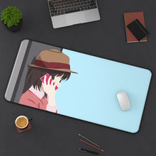 Load image into Gallery viewer, Saekano: How To Raise A Boring Girlfriend Mouse Pad (Desk Mat) On Desk
