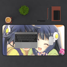 Load image into Gallery viewer, Monogatari (Series) Mouse Pad (Desk Mat) With Laptop
