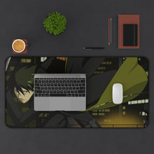 Load image into Gallery viewer, Darker Than Black Hei, Mao Mouse Pad (Desk Mat) With Laptop
