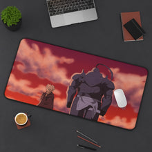 Load image into Gallery viewer, Alphonse Elric Mouse Pad (Desk Mat) On Desk
