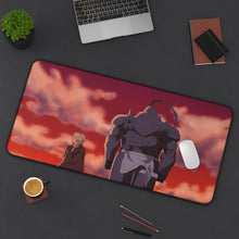 Load image into Gallery viewer, Alphonse Elric Mouse Pad (Desk Mat) On Desk
