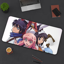 Load image into Gallery viewer, Zero No Tsukaima Mouse Pad (Desk Mat) On Desk
