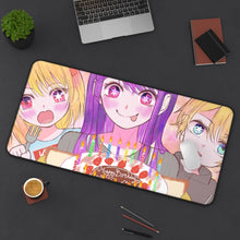 Load image into Gallery viewer, Oshi no Ko Mouse Pad (Desk Mat) On Desk
