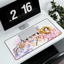 Load image into Gallery viewer, Magical Girl Lyrical Nanoha Mouse Pad (Desk Mat) With Laptop
