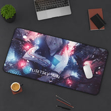 Load image into Gallery viewer, Yuri!!! On Ice Yuri Plisetsky Mouse Pad (Desk Mat) On Desk
