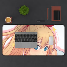 Load image into Gallery viewer, Nisekoi Chitoge Kirisaki Mouse Pad (Desk Mat) With Laptop
