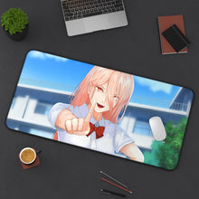 Load image into Gallery viewer, Chainsaw Man Mouse Pad (Desk Mat) On Desk
