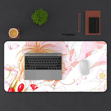 Load image into Gallery viewer, Cardcaptor Sakura Sakura Kinomoto, Keroberos Mouse Pad (Desk Mat) With Laptop
