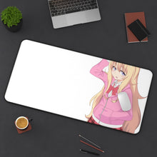 Load image into Gallery viewer, Gabriel DropOut Gabriel Tenma White Mouse Pad (Desk Mat) On Desk
