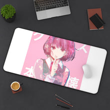 Load image into Gallery viewer, Hanabi Yasuraoka Mouse Pad (Desk Mat) On Desk

