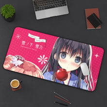 Load image into Gallery viewer, My Teen Romantic Comedy SNAFU Yukino Yukinoshita, Yui Yuigahama Mouse Pad (Desk Mat) On Desk
