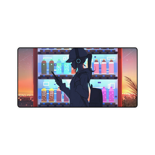 Anime Girl Mouse Pad (Desk Mat)