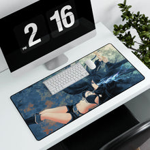 Load image into Gallery viewer, Black Rock Shooter Mouse Pad (Desk Mat)
