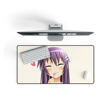 Load image into Gallery viewer, Hanbun no Tsuki ga Noboru Sora Mouse Pad (Desk Mat) On Desk
