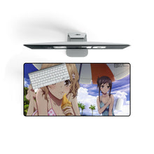 Load image into Gallery viewer, Hanasaku Iroha Mouse Pad (Desk Mat) On Desk
