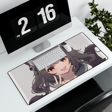 Load image into Gallery viewer, Anime Girl Mouse Pad (Desk Mat) With Laptop
