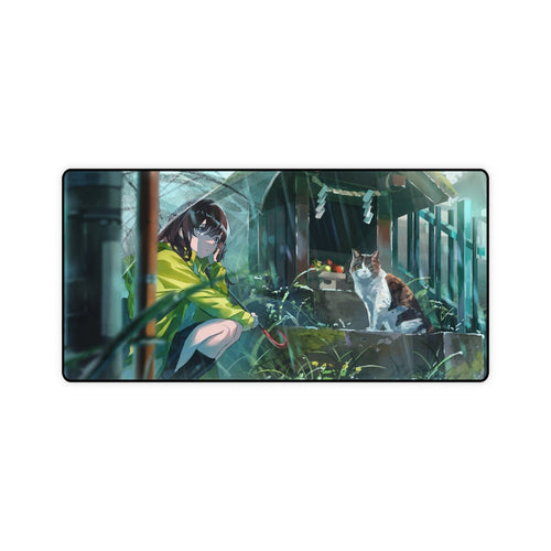 Anime Girl Mouse Pad (Desk Mat)