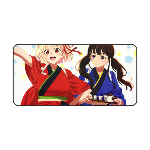Lycoris Recoil Takina Inoue, Chisato Nishikigi Mouse Pad (Desk Mat)