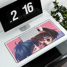 Load image into Gallery viewer, To Become a Real Heroine! The Unpopular Girl and the Secret Task Mouse Pad (Desk Mat)
