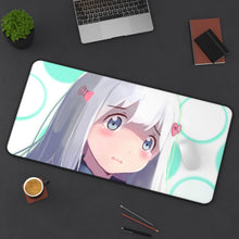 Load image into Gallery viewer, EroManga-Sensei Mouse Pad (Desk Mat) On Desk

