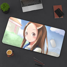 Load image into Gallery viewer, Karakai Jouzu No Takagi-san Mouse Pad (Desk Mat) On Desk
