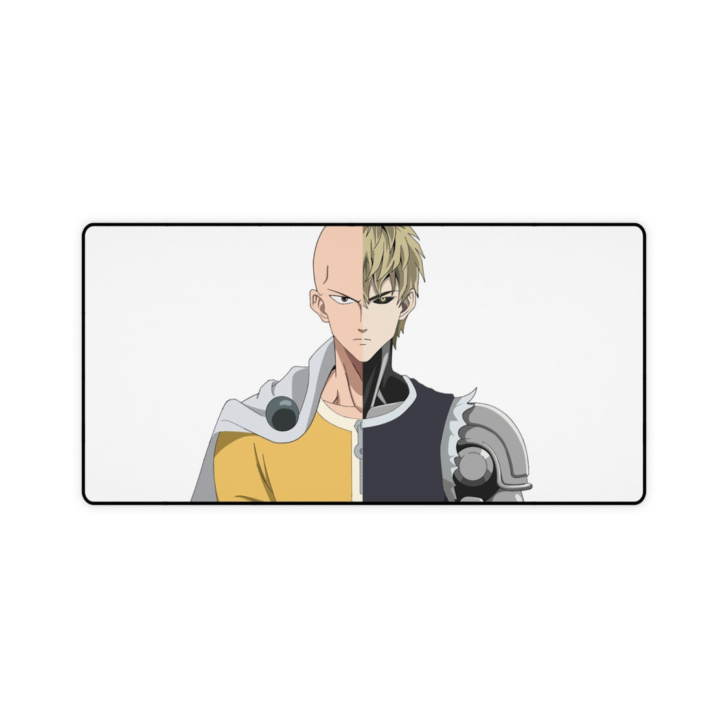 Saitama and Genos Mouse Pad (Desk Mat)