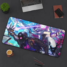 Load image into Gallery viewer, Futuristic Mouse Pad (Desk Mat) On Desk
