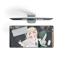 Load image into Gallery viewer, Anime Girl Mouse Pad (Desk Mat) On Desk

